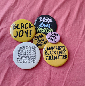 Button Pack with Black Girl Magic